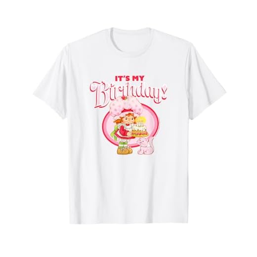 Strawberry Shortcake It's My Birthday Vintage Sweetie T-Shirt