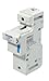 Mersen US22 UltraSafe Fuseholder with 2 Microswitch, 3 Pole, for 750VAC/VDC, 200kA, 125 Ampere 22mm x 58mm Fuse