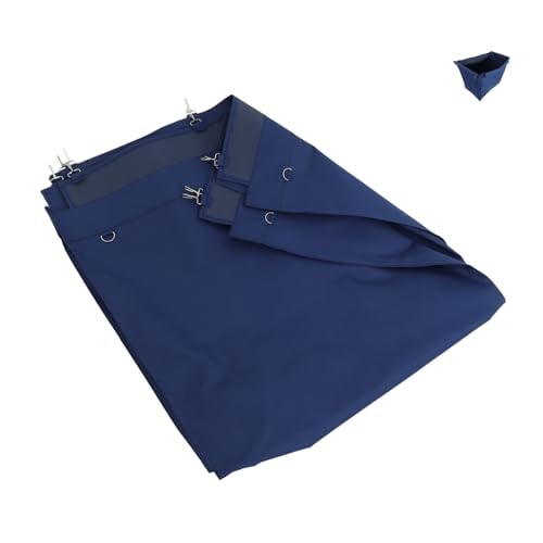 IMIKEYA Laundry Cart Replacement Liner Bag Oxford Cloth Organizer for Housekeeping Carts Removable Storage for Hotels and Cleaning Services