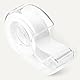 Amazon Basics Klebeband mit Abroller, matt, 3 Stück, 1.9 cm x 7.62 m (B x L), transparent