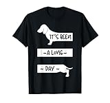 cane wiener doxie dotson mom it's been a long day bassotto maglietta
