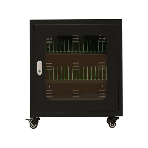 Armoire de charge de téléphone cellulaire à 40 fentes pour tablettes avec roues