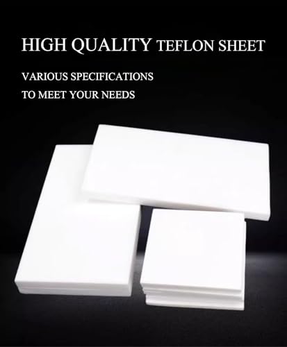 Film PTFE 500x500 mm en plastique pur pour isolation électrique stable