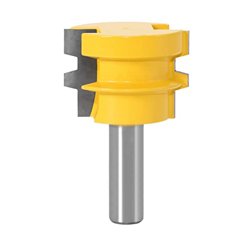 12mm 12.7mm Gambo 1/2 Pollice Giunto Colla Fresa Tenone Fresa Per Legno Scalpello Reversibile Per La Lavorazione Del Legno,Gambo Da 12,7 Mm