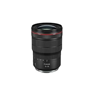 Canon RF 15-35 mm Zoomlens F2.8L IS USM voor EOS R ultragroothoek (82 mm filterdraad, beeldstabilisator, autofocus…