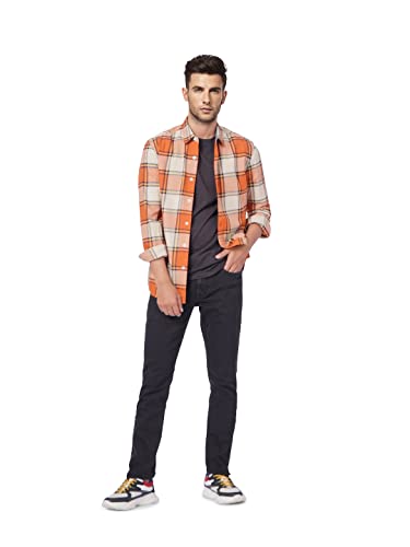 Image of JACK & JONES Men's Low Rise Glenn Slim Fit Low-Rise Jeans