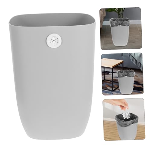 Caneca de basura rectangular grande para cocina y baño miniatura 6