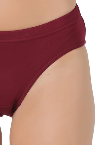 Image of Dollar Lehar Super Combed Cotton Women's Solid Hipster Panty - Actual Colour May Vary