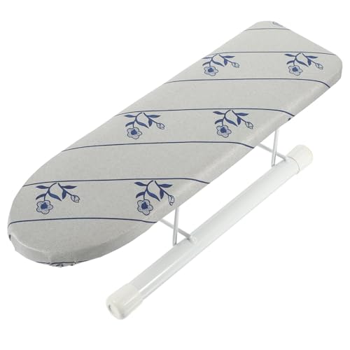 FOMIYES Mesa Plegable para Planchar Ropa y Mangas, Mini Tabla Portátil de Sobremesa Diseño Compacto, Soporte para Planchado en Hogar y Viajes, Adecuado para Camisas y Prendas Pequeñas