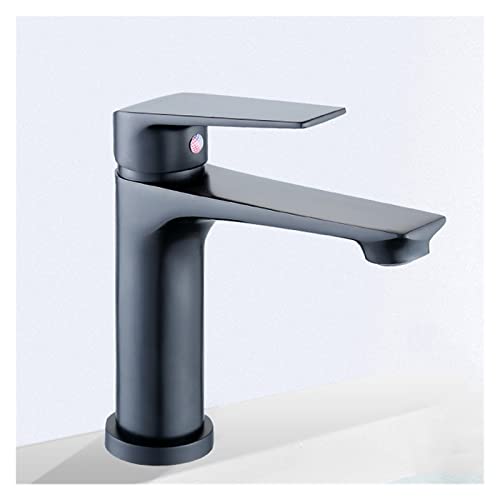 Grifo de cuenca moderna de la cubierta de baño cromado negro cubierta montada en el lavabo del hotel para el hotel del hotel del hotel caliente y fría agua de cobre grifos (2)