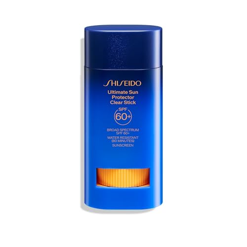 Image of Shiseido Clear Sunscreen Stick - Invisible Broad-Spectrum Face Sunscreen - Wear Under & Over Makeup - Lightweight Formula - All Skin Types