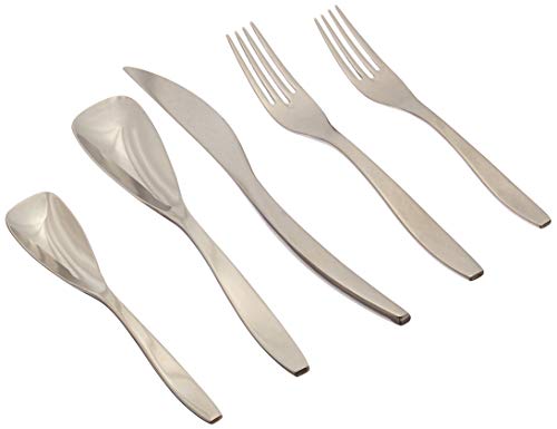 Splendide ISLA 20PC Flatware Set, 4, Stainless Steel