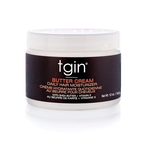 Thank God Its Natural Butter Cream Daily Hair Moisturiser With Shea Butter & Vitamin E for All Curl Types Hydrates Reduce Frizz 240 g (Pack of 1)