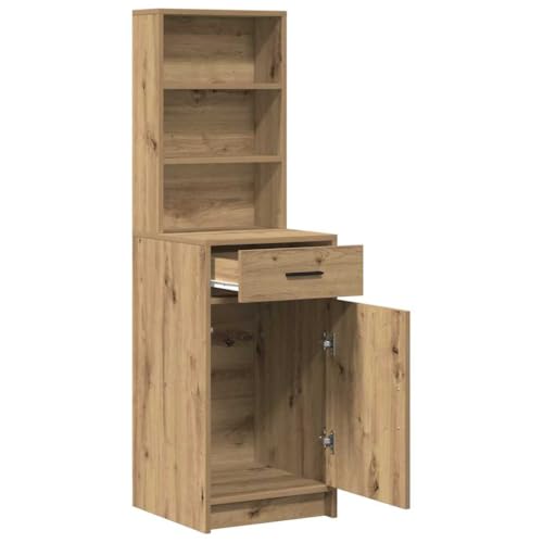 Mueble alto de roble Artisan para organizar tu salón o pasillo con elegancia 6