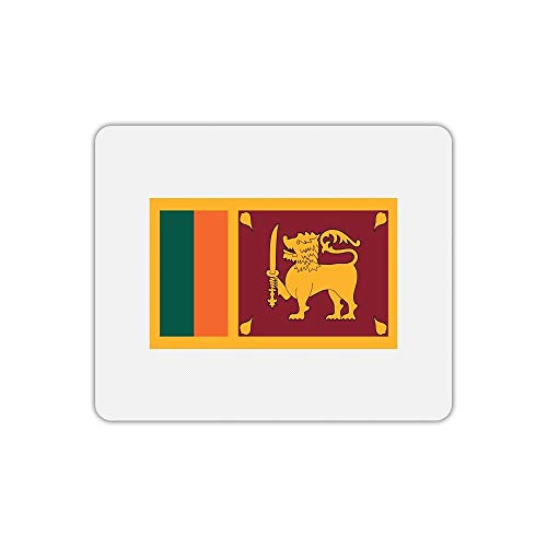 Mygoodprice Tapis de Souris Rectangle Drapeau sri Lanka