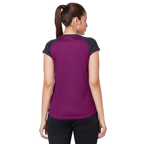 Image of berge' Ladies Polyester Dry Fit Western Shirts & Tshirts for Women, Quick Drying & Breathable Fabric, Gym Wear Tees & Workout Tops
