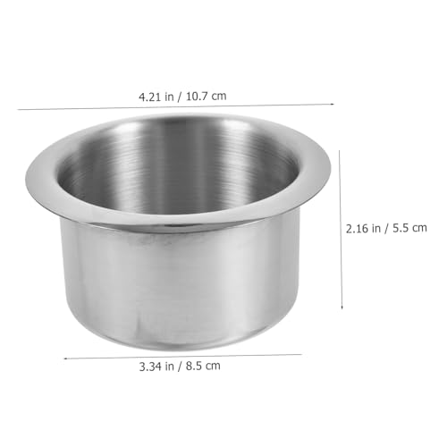 Inserto Portavasos de Acero Inoxidable Antivuelco miniatura 4