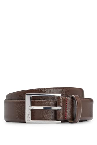 HUGO Herren Gellot_sz35 G rtel, Braun (Dunkelbraun 202), 95 EU
