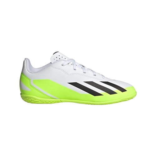 adidas Unisex-Child X Crazyfast.4 Indoor Soccer Shoes Sneaker2