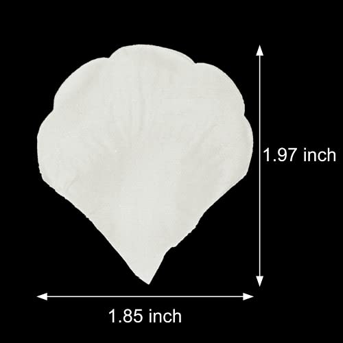 OWLKELA 5000 pezzi Petali di Bianchi, Petali