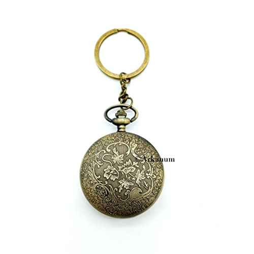 Image of Pocket Watch keychain