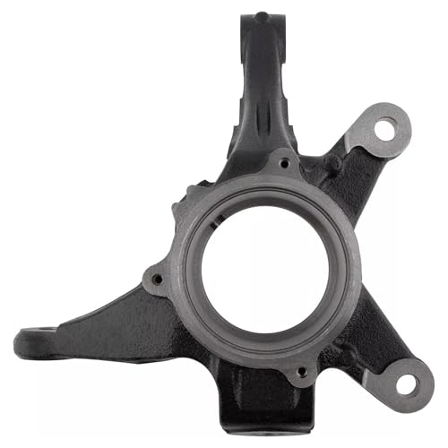 Image of Detroit Axle - Front Right Steering Knuckle for 2006-2011 Honda Civic, Passenger Side Steering Knuckle Assembly 2007 2008 2009 2010 Replacement