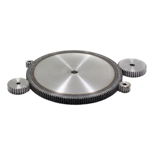 Bevel Gear Pinion Hardware Mechanical 1vMold is 45# Steel Pinion and Rack Straight Gear is Gear 10 Mm Thickness 8 to 200 Tooth Hole Process(20 Teeth)