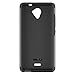BLU R1 Plus - ArmorFlex Case + Screen Protector – Black/Black