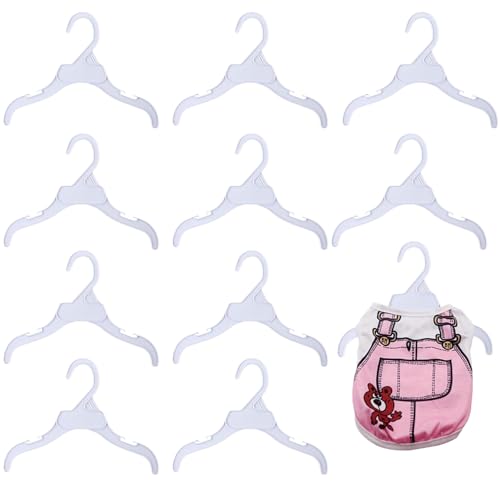 Perchas Ropa Blancas Plastico Marca Blogiiup