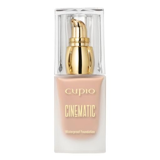 Fondotinta impermeabile Cupio Cinematic – Light | Copertura medio-alta | Lunga durata | SPF 10 | Vegano | 30 ml