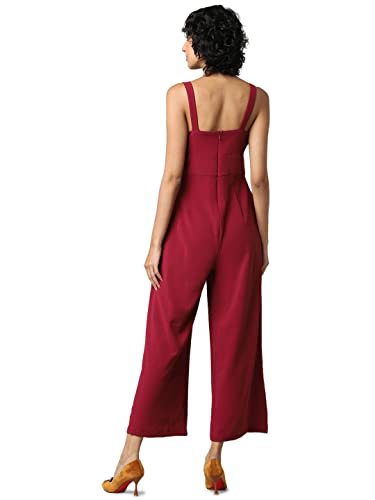 Image of ONLY Women's Polyester Blend Slim Fit Jumpsuit