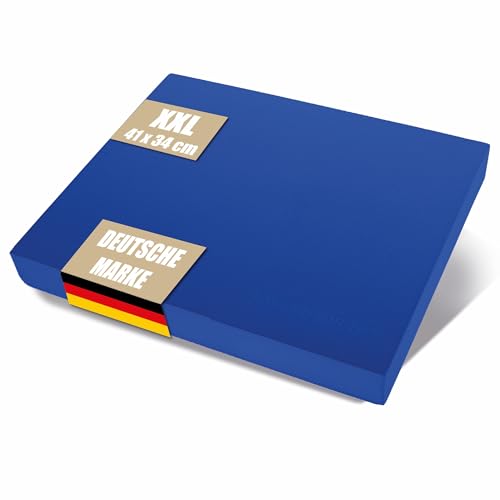 Active Peak® Premium Balance Pad - Cojín de Equilibrio XXL para Yoga, Pilates, Fisioterapia & Entrenamiento de Estabilidad - Colchoneta de Ejercicio Antideslizante - 41x34 cm (Azul)