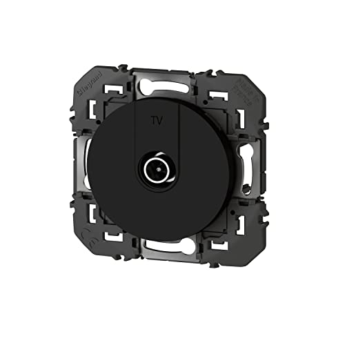 Legrand Compo LEG95282 TV Socket Dooxie Star Shielded Black Finish - Image 2