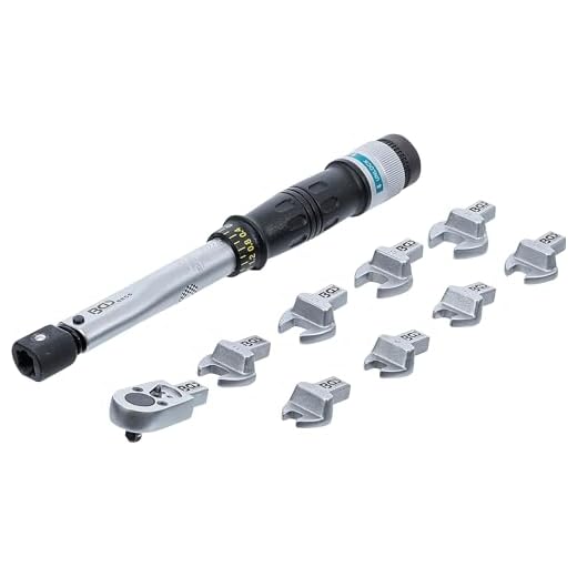 Brüder Mannesmann M29166 Steckschlüssel und Bitsatz, 130-tlg 7 BGS 8856 | Drehmomentschlüssel-Satz | 6,3 mm (1/4") | 6 - 30 Nm | 10-tlg. | für 9 x 12 mm Einsteckwerkzeuge | Drehmoment-Schlüssel