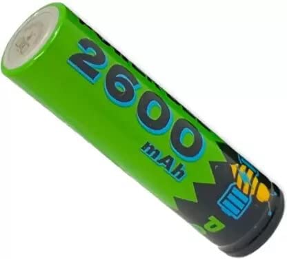 I865O, 2600mAh 3.7V Rechargeable Batteries for LED Flashlight Lamp Toys 01 Pcs Battery