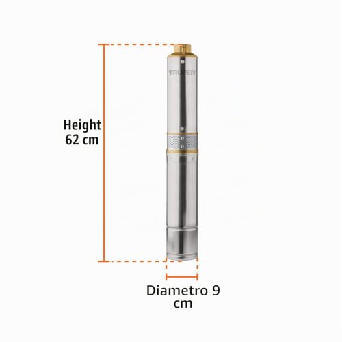 Bomba sumergible tipo bala 1 1/2 hp 8 Imagen adicional