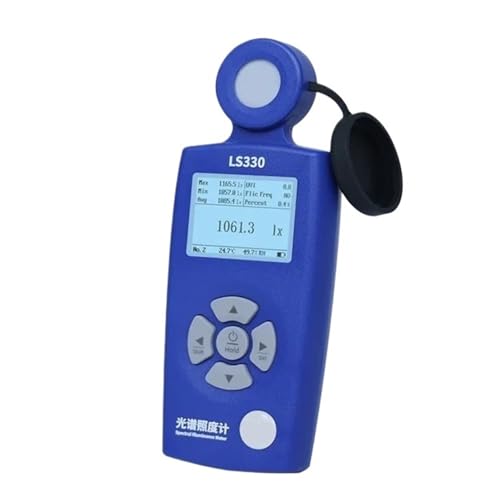 高性能デジタルルクスメーターライトテスタースペクトル照度計 Luxmeter 1,000,000Lx LS330 家庭、農業、倉庫用