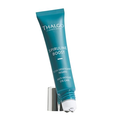 THALGO Spirulina Boost 2.0 Vitalising Eye Care 15ml with Integrated Cooling Stainless Steel Balls