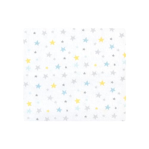 Image of Hudson Baby Unisex Baby Cotton Poly Flannel Receiving Blankets Bundle, Boy New Elephant, One Size