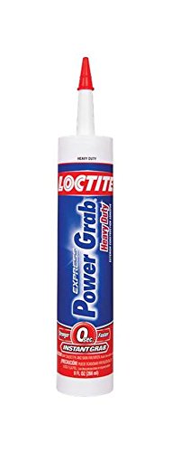 Henkel-Loctite 2032666 12 Pack 9 oz. Power Grab Express Heavy Duty Construction Adhesive, White