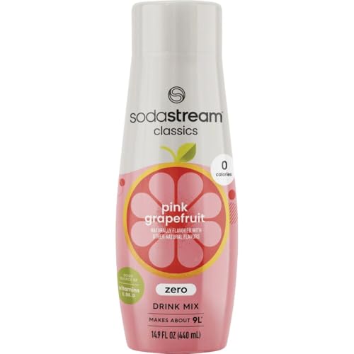 SodaStream Pink Grapefruit Zero Calorie Syrup