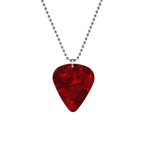 EHOTER Hellfire Club Eddie Munson Collier avec médiator de guitare Eddie Munson Bijoux pour homme et femme Cadeau pour… - Les Beatles, Paul McCartney, John Lennon, RIngo Starr, George Harrison EHOTER Hellfire Club Eddie Munson Collier avec médiator de guitare Eddie Munson Bijoux pour homme et femme Cadeau pour…