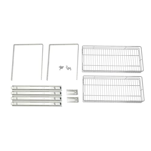 Mann Mart‚Maximize Kitchen Space: 2-Tier Pull-Out Cabinet Or...