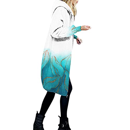 callmo Winterjacke Damen Schwarz, Laufjacke Lang Damen Frühlingsjacken...