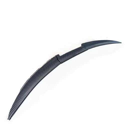Becquet de voiture perforé look carbone 138cm pour transformer l'arrière de votre coffre