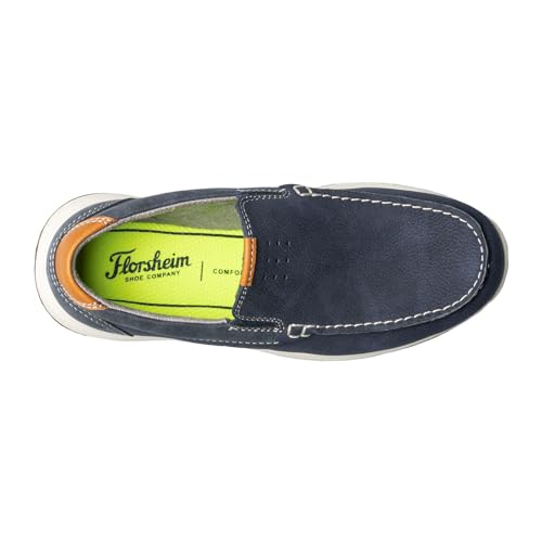 Image of Florsheim Kids Crossover Moc Toe Slip-On Jr. (Toddler /Little Kid /Big Kid)