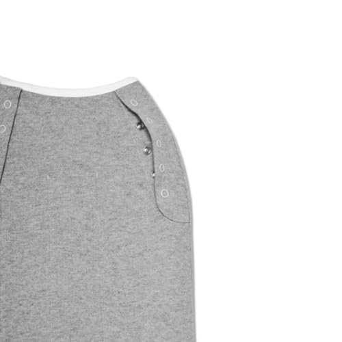 Image of Nanit Sleep Wear Swaddle - Heather Grey - 0-3M