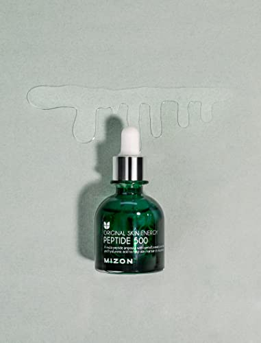 Mizon Peptide 500 Ampoule, Anti-Wrinkle, Safe Formula, Moisturizing (1.01 Fl Oz 30Ml) #TOP7