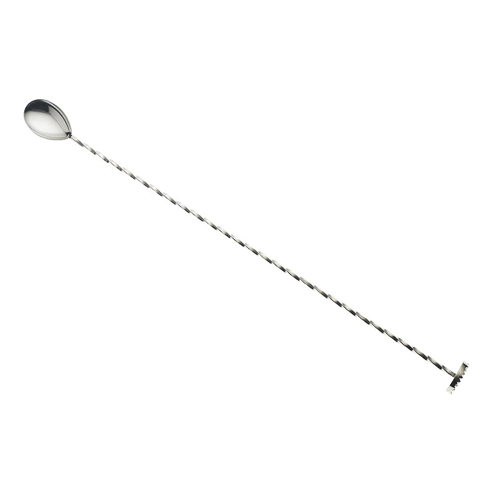 Barfly Bar Spoon, Cocktail Stirrer, Stainless Steel, 39.88 x 2.86 x 2.54 cm