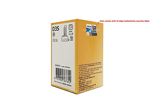Philips D3S 4300K Xenstart Oem Replacement Hid Xenon Bulb 42403C1 35W Dot Germany - Pack Of 1 By Ali #TOP2